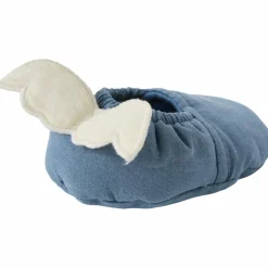 Online Chaussons avec ailes d'ange pierre bleue (0-6 mois) Chaussons