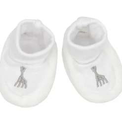 Online Chaussons en coton blancs Sophie la girafe (1-3 mois) Chaussons