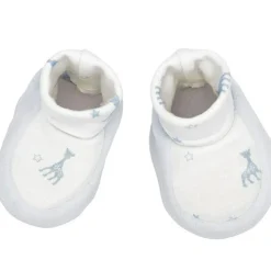 New Chaussons en coton bleus Sophie la girafe (1-3 mois) Chaussons