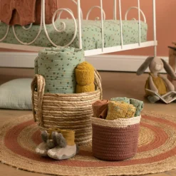 Moulin Roty Chaussons lapin Trois petits lapins (0-6 mois)