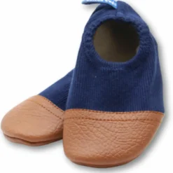 Les Pas Petits Chaussons Les Petits Jerseys Bleu Profond (pointures 18-20)