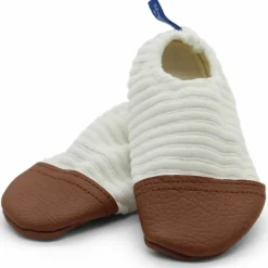 Online Chaussons Les Petits Velours Ivoire (pointures 18-20) Chaussons