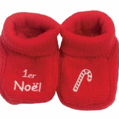 Trois Kilos Sept Chaussons Sucre d'orge Noël (naissance)