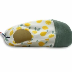 Les Pas Petits Chaussons tout-terrain Les Petits Citrons Jaunes (pointures 24-26)
