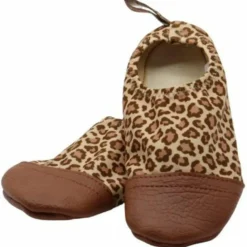 Outlet Chaussons tout-terrain Les Petits Léon Léopard (pointures 18-20) Chaussures D'Eau