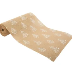 Arty Fêtes Factory Chemin de table Noël sapin enneigé