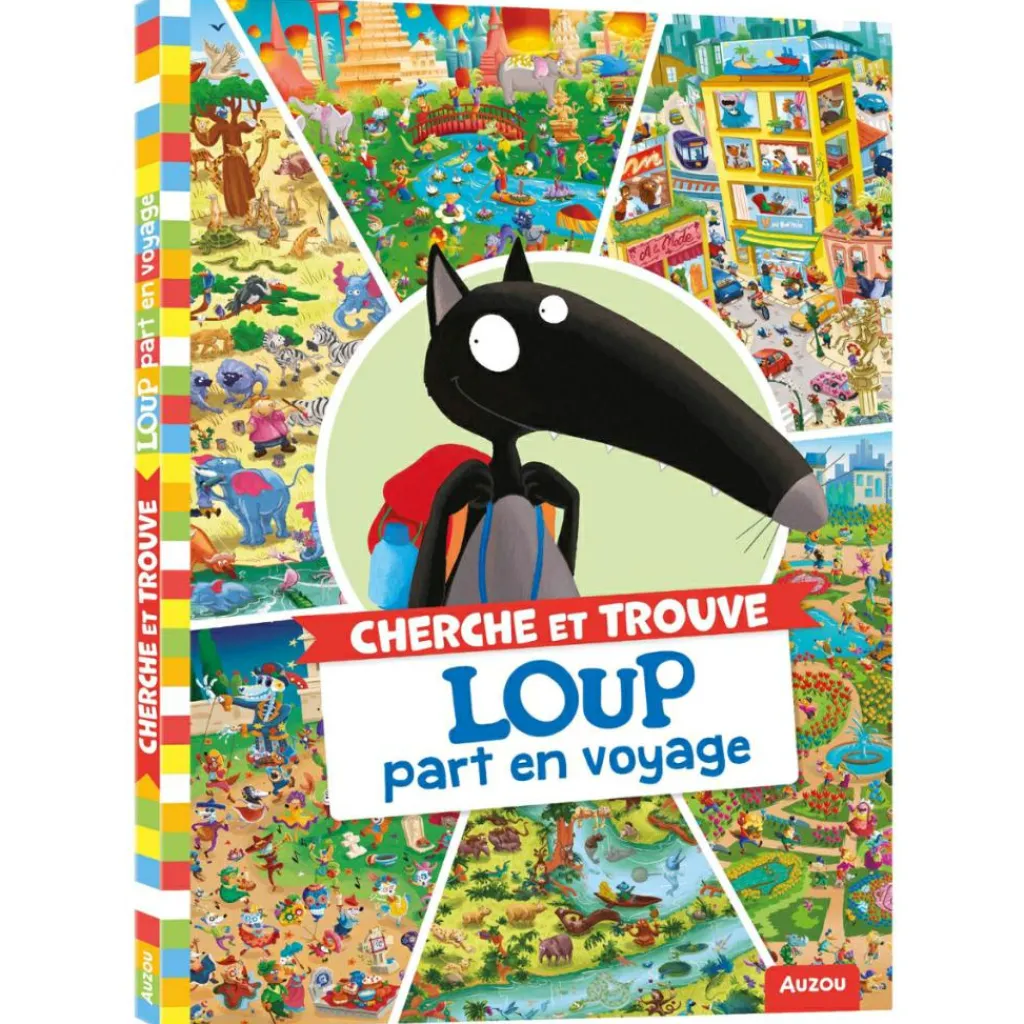 Outlet Cherche & Trouve Loup part en voyage Livre D'Activités