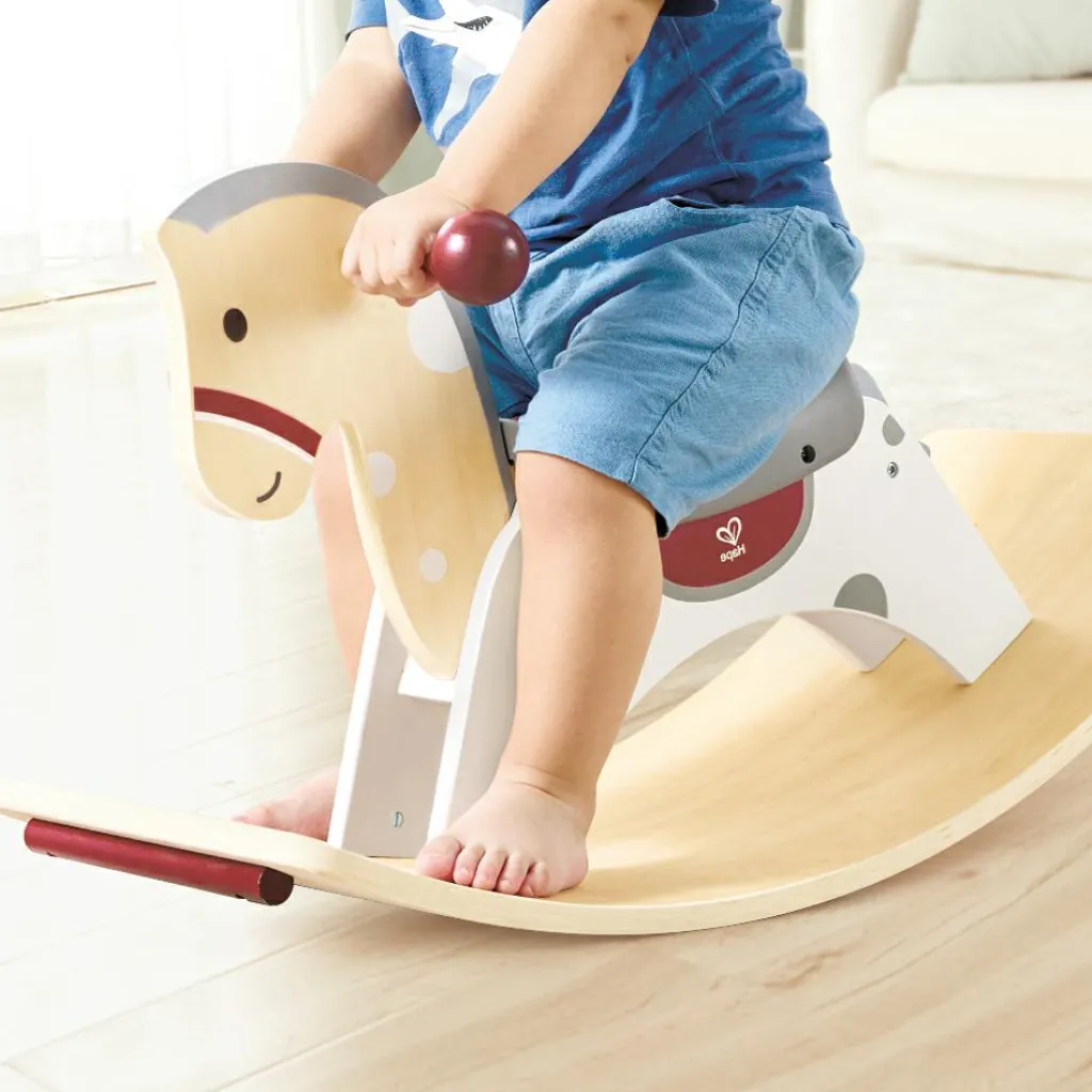 Hape Cheval à bascule 2 en 1