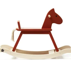 Kid's Concept Cheval à bascule rouge orangé Carl Larsson