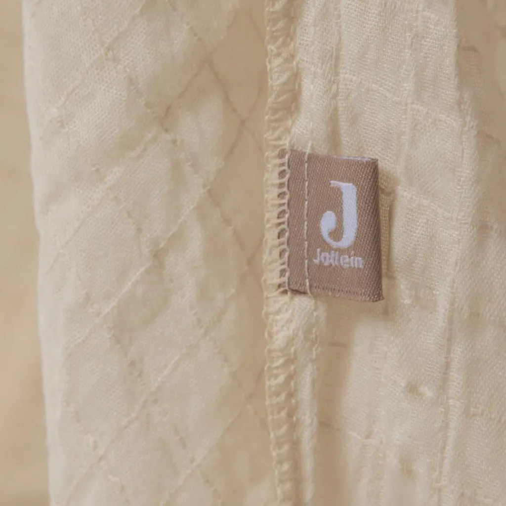 Jollein Ciel de lit Cosy Check Sand (245 cm)