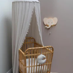 Outlet Ciel de lit Happiness Urban Taupe-Ecru (190 cm) Ciel De Lit / Flèche De Lit