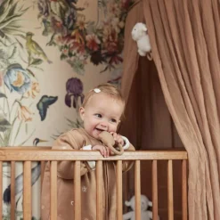 Jollein Ciel de lit vintage Biscuit (245 cm)