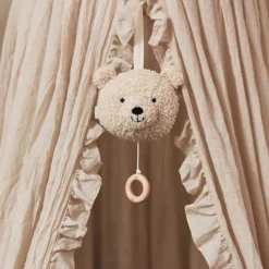 Jollein Ciel de lit vintage ruffle Nougat (245 cm)