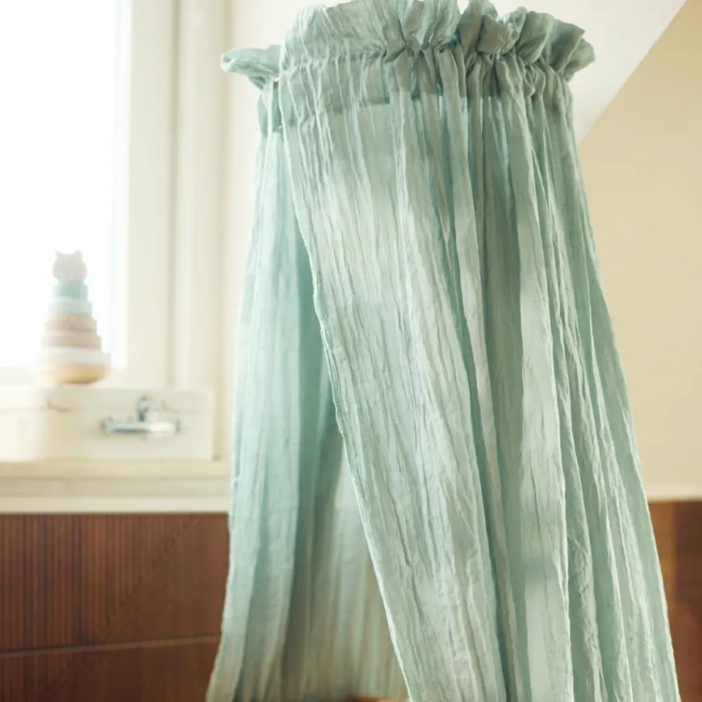 Jollein Ciel de lit vintage Sea Green (155 cm)