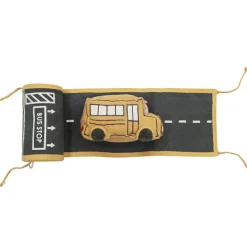 Hot Circuit bus scolaire nomade en tissu Petites Voitures, Véhicules Et Circuits