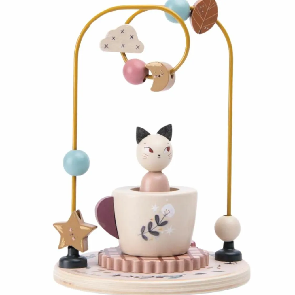 Moulin Roty Circuit de perles avec empilable Après la pluie