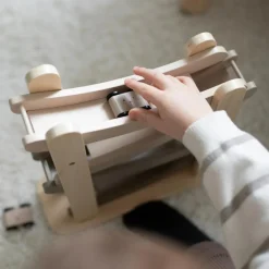 Jabadabado Circuit voiture en bois looping Nature