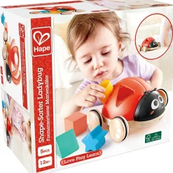 Best Coccinelle à tirer trieuse de formes Jouet À Encastrer