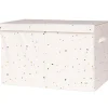 Clearance Coffre à jouets en tissu recyclé Terrazzo crème Coffre À Jouets