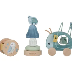 Sale Coffret 3 jeux d'éveil en bois FSC Forest Friends Coffret Cadeau Naissance