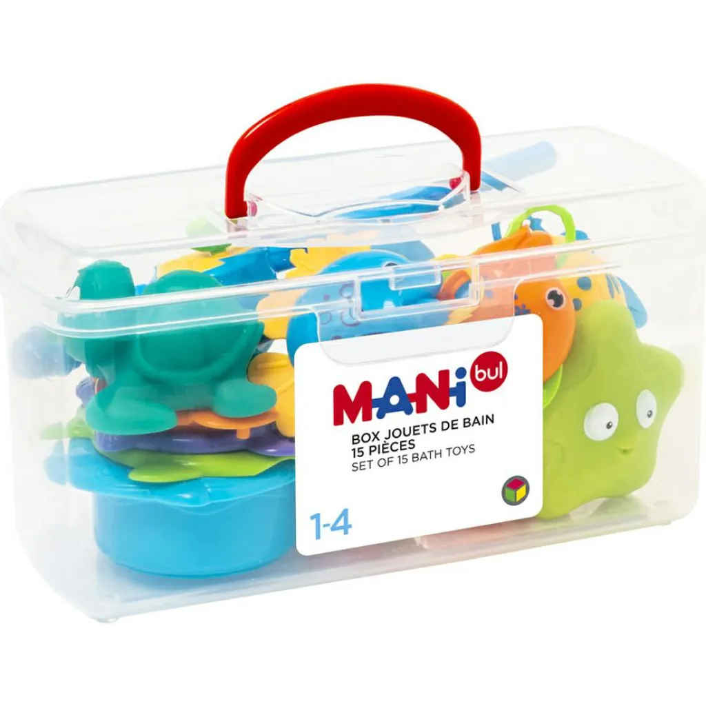 Oxybul Coffret 15 jouets de bain