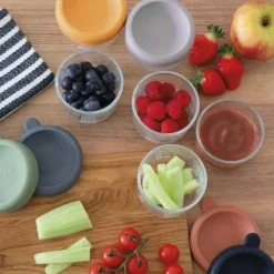 Béaba Coffret 6 portions verre 150 ml (Sunrise color mix)