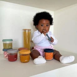 Best Coffret 6 portions verre sunrise color mix (250 ml) Pots De Conservation