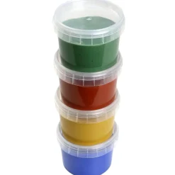 Neogrün Coffret Aki peinture aux doigts naturelle et vegan (assort. 4 pots)