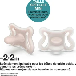 Suavinex Coffret biberon Zéro Zéro 180 ml + 1 sucette symétrique SX PRO