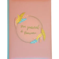 Domiva Coffret boîte à trésors et journal de naissance Happy