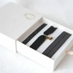 Enfant Mon Petit Poids Coffret bracelets Noir (personnalisable)