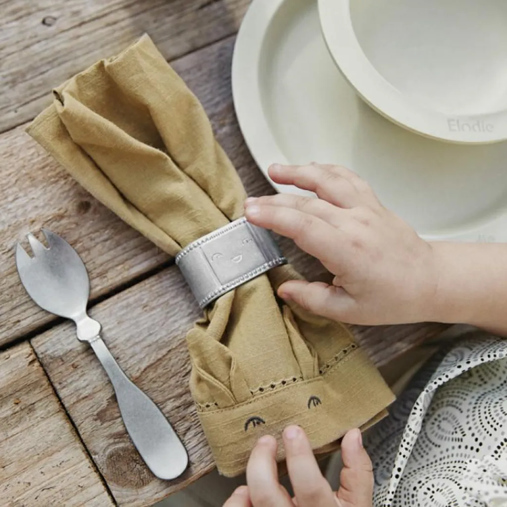 Elodie Details Coffret couverts Antique silver en inox (3 pièces)