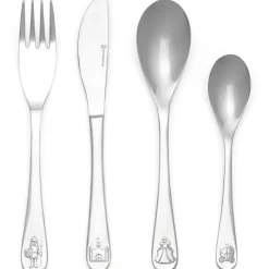Sale Coffret couverts chevaliers et princesses personnalisable (4 pièces) Couverts