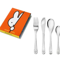 Discount Coffret couverts Lapin Miffy personnalisable (4 pièces) Couverts