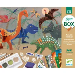 Djeco Coffret créatif 6 activités Dino box