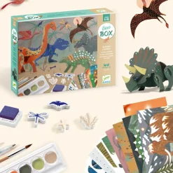 Djeco Coffret créatif 6 activités Dino box