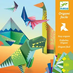 Outlet Coffret créatif Origami Dinosaures Activités Manuelles