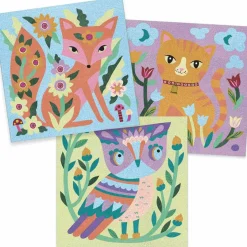 Best Coffret créatif Sables colorés phosphorescents Garden lights Activités Manuelles