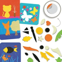 Hot Coffret créatif Tableaux de feutrine Sweet Nature Activités Manuelles