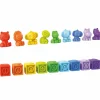 Bright Starts Coffret Cube et animaux (18 pièces)