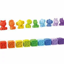 Bright Starts Coffret Cube et animaux (18 pièces)