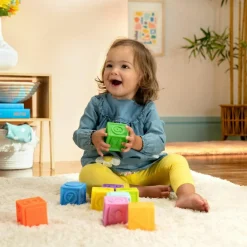 Bright Starts Coffret Cube et animaux (18 pièces)