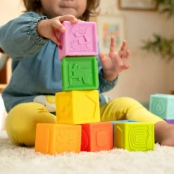 Bright Starts Coffret Cube et animaux (18 pièces)