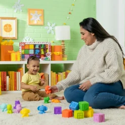 Bright Starts Coffret Cube et animaux (18 pièces)