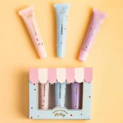 Sale Coffret de 3 Lipgloss parfumés Accessoires De Déguisement