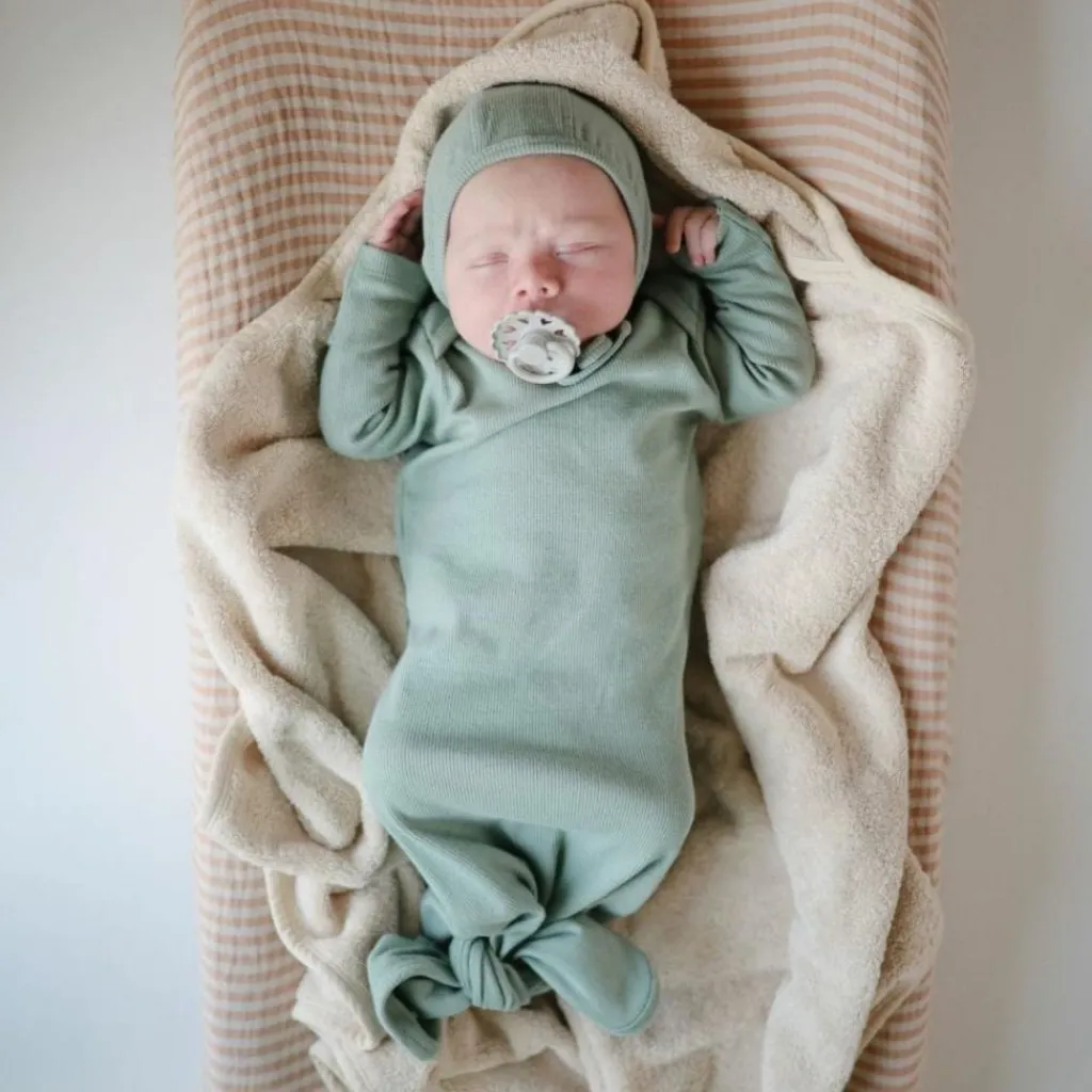 Mushie Coffret de bain Fog (3 pièces)