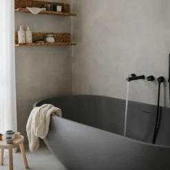 Mushie Coffret de bain Fog (3 pièces)