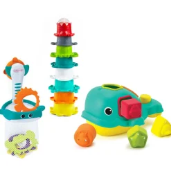 Infantino Coffret de bain Ocean Fun (17 pièces)