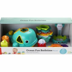 Infantino Coffret de bain Ocean Fun (17 pièces)