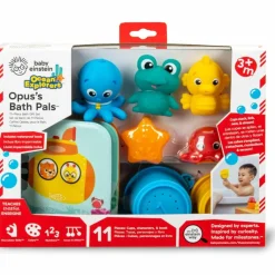 Baby Einstein Coffret de bain Opus et ses amis (7 pièces)